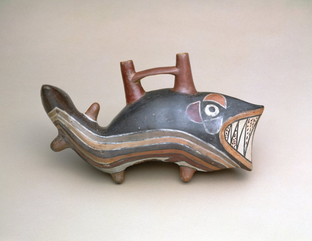 古代土器 発掘出土品 とかげ形獣口 水注 ペルシャ ギリシャ ペルー